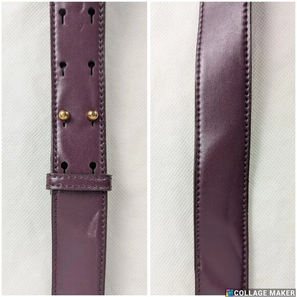 CHARLES & KEITH Boxy Push Lock Purple Crossbody Bag